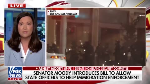 'BIDEN'S FAULT': Sen. Ashley Moody former president's immigration 'mess' amid LA riots