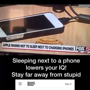 ⚠️📱Avoid Electro Smog (E-Smog). DO not sleep with your phone.