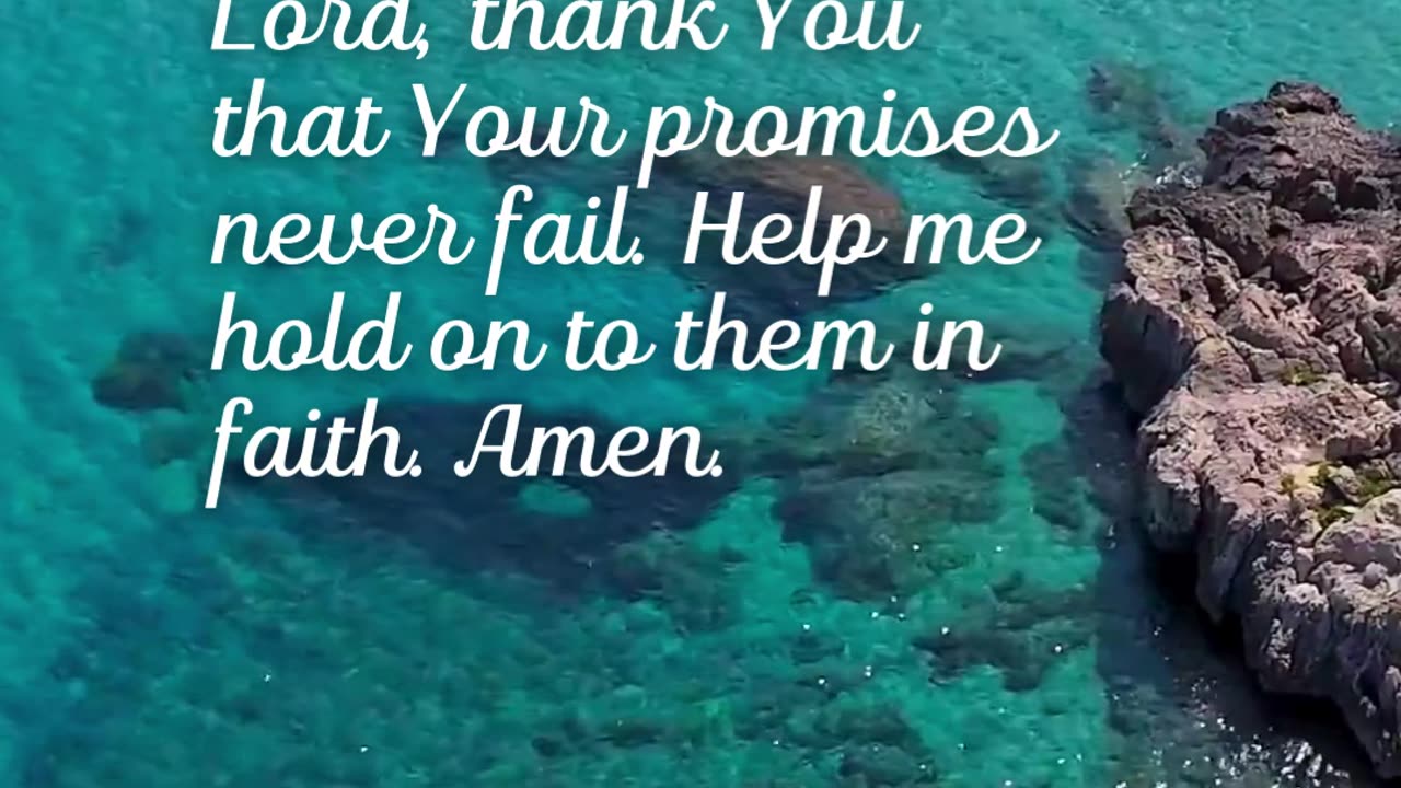 If God said it, He will do it.