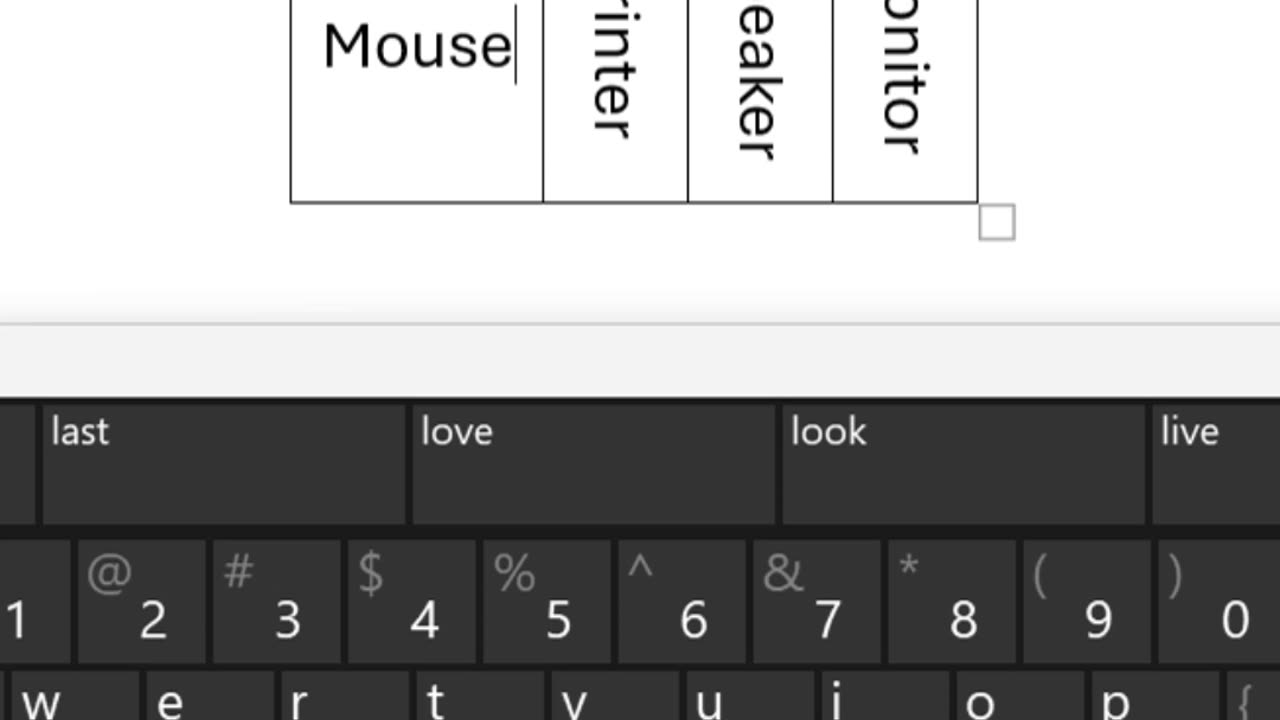 Change Text Direction Shortcut in Microsoft Word 2024