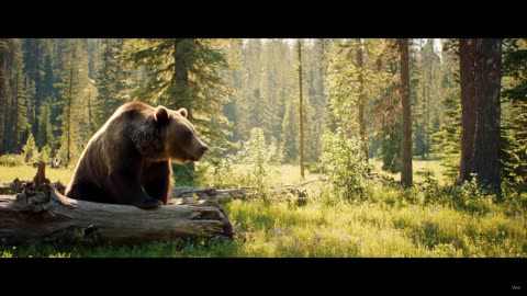 watch out there is a brown Bear