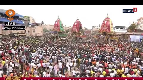 Rath Yatra 2025 Live From Puri Jagannath Dham | Rathyatra LIVE | Lord Jaganath Yatra 2025 | N18L