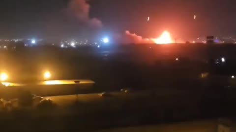 Israeli Airstrikes on Tehran's Fatah Neighborhood