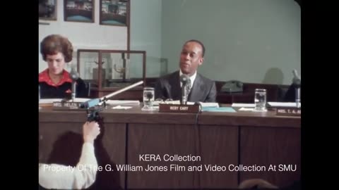 The Fort Worth School District Debates Forced Integration & Bussing for White Kids January 1975