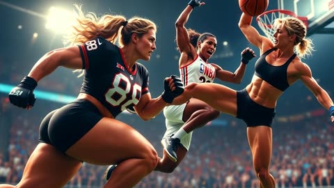 NBA vs UFC vs NFL Girls 🔥 The Most Viral Sports Trend of 2026