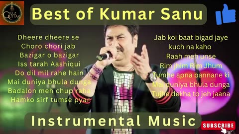 Best of Kumar Sanu #music #hindisong #bollywood #instrumental #bollywoodsongs #guitar #kumarsanu