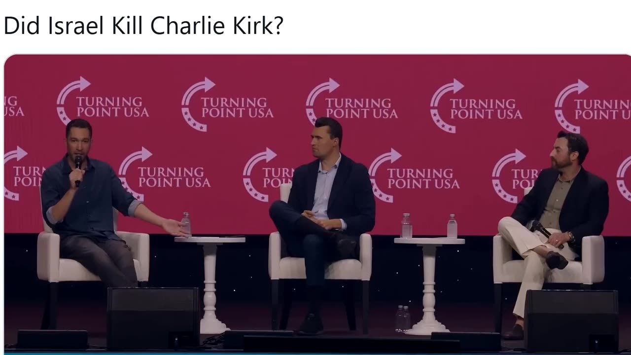 Did Israel Kill Charlie Kirk