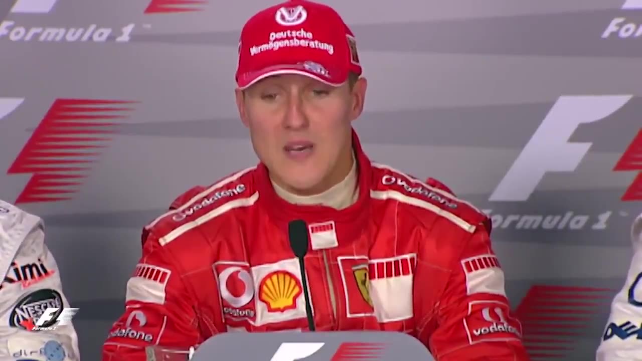 Michael Schumacher announces retirement for first time 10 September 2006