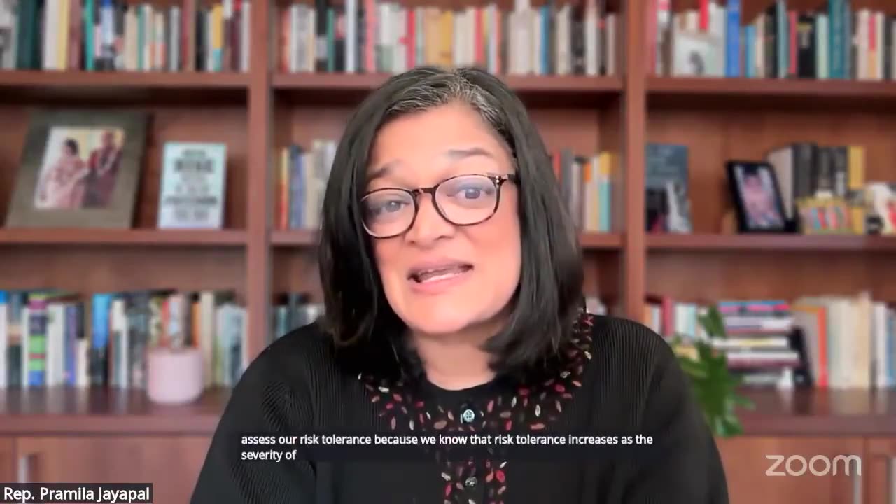Rep. Pramila Jayapal calls on Tesla/Trump protestors to be “strike ready” and “street ready.”