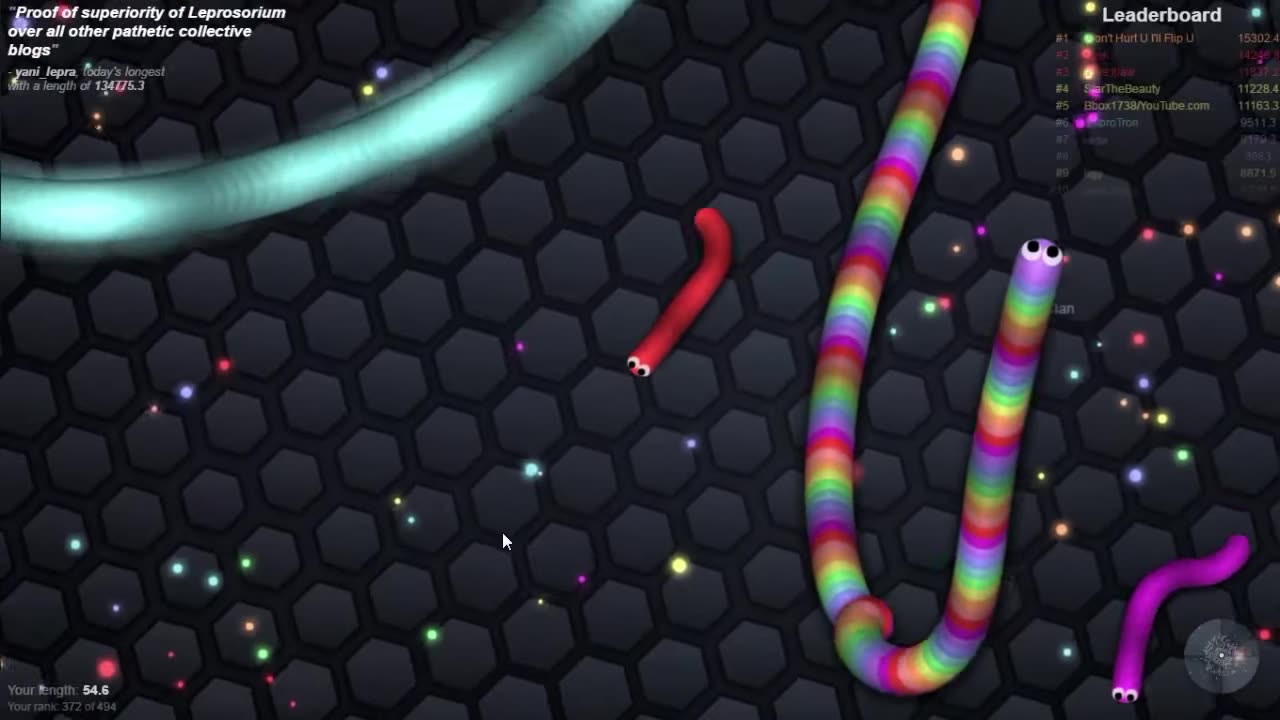 SLITHER.IO - MI PRIMERA VEZ