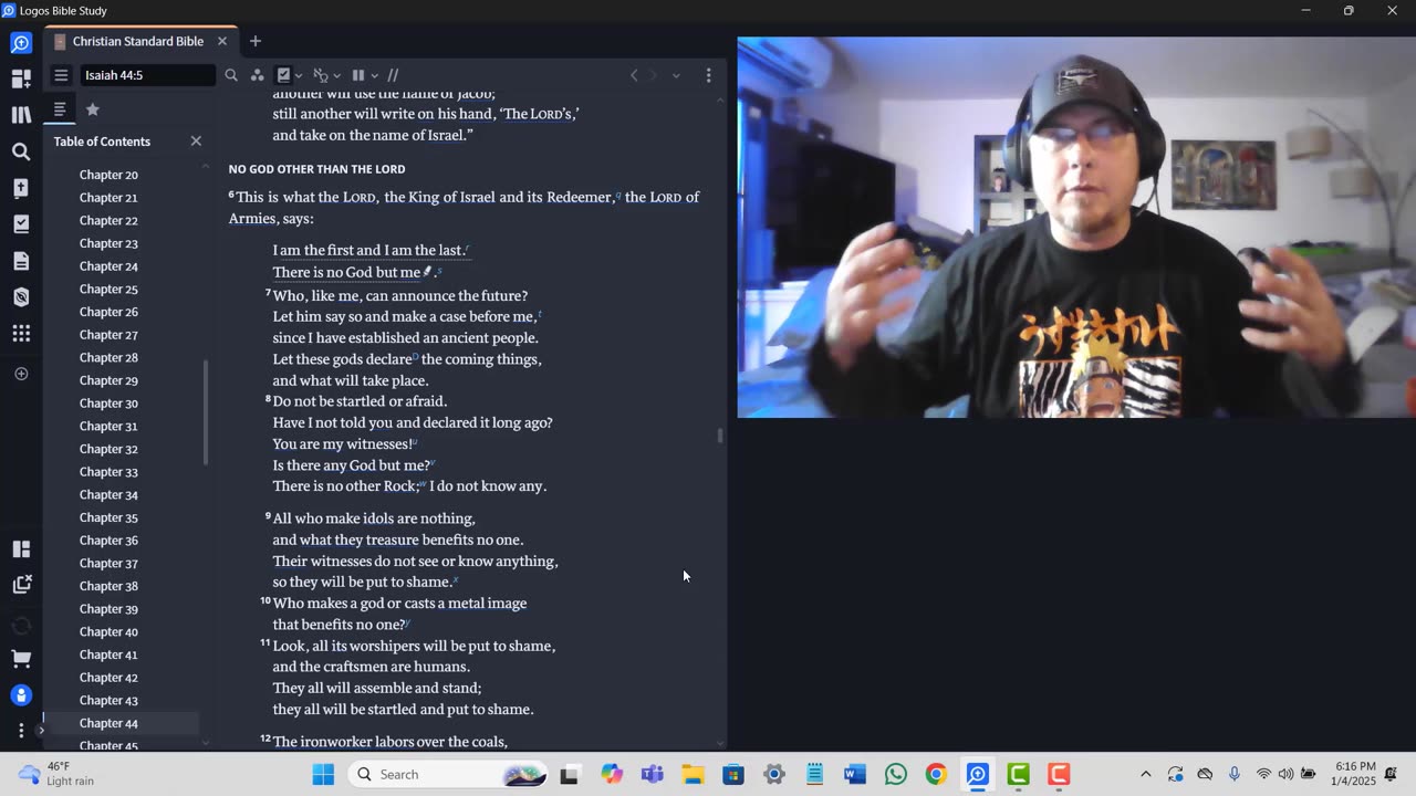 you might be walking around in the darkness [The Bride of Christ]