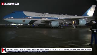 🇺🇸 Donald Trump Departs for Mar-a-Lago to Work during Weekend for the American People [LIVE]
