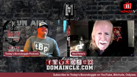 #391 Today's Boondoggle- Spreading Christmas Cheer and Cheeks with Comedian Red Peters