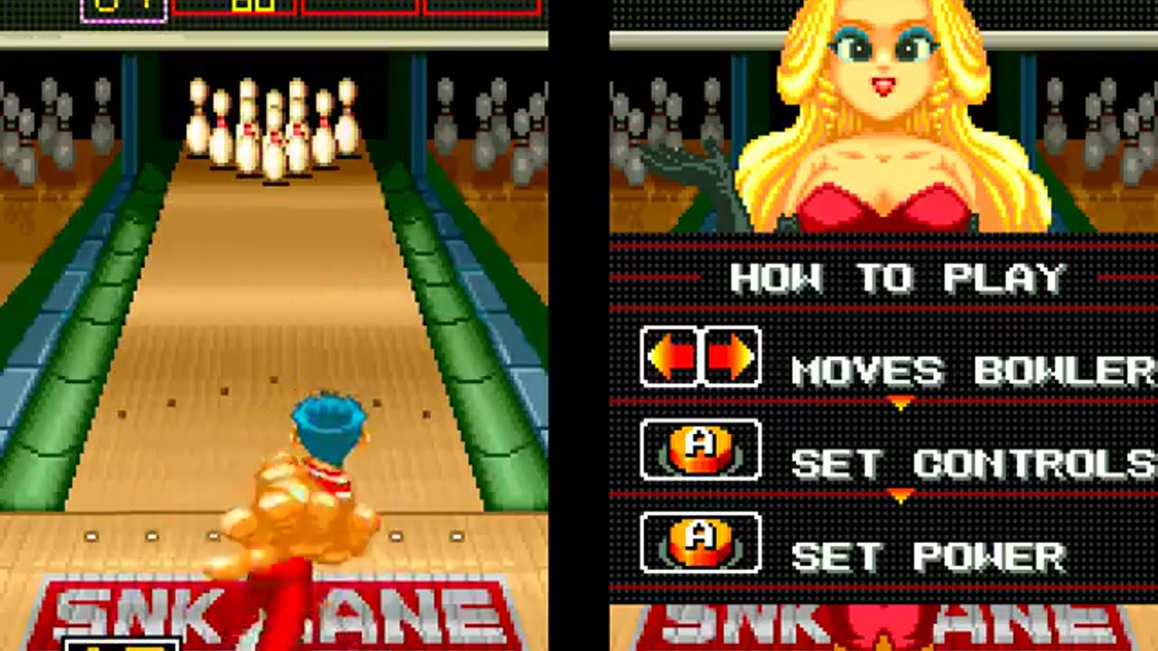 Arcade Longplay 267 League Bowling