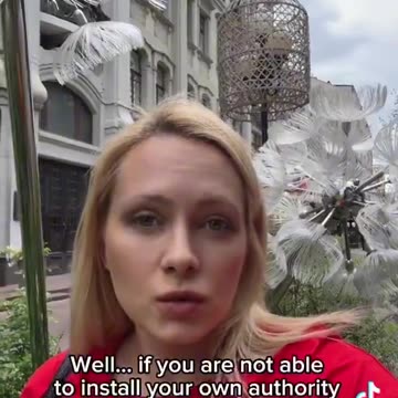 Russian lady has her say about immigration throughout Europe and does not mince her words.