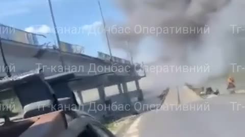 💥🌉 Ukraine Russia War | Russian Strike Hits Raihorodok Pontoon Bridge | RCF