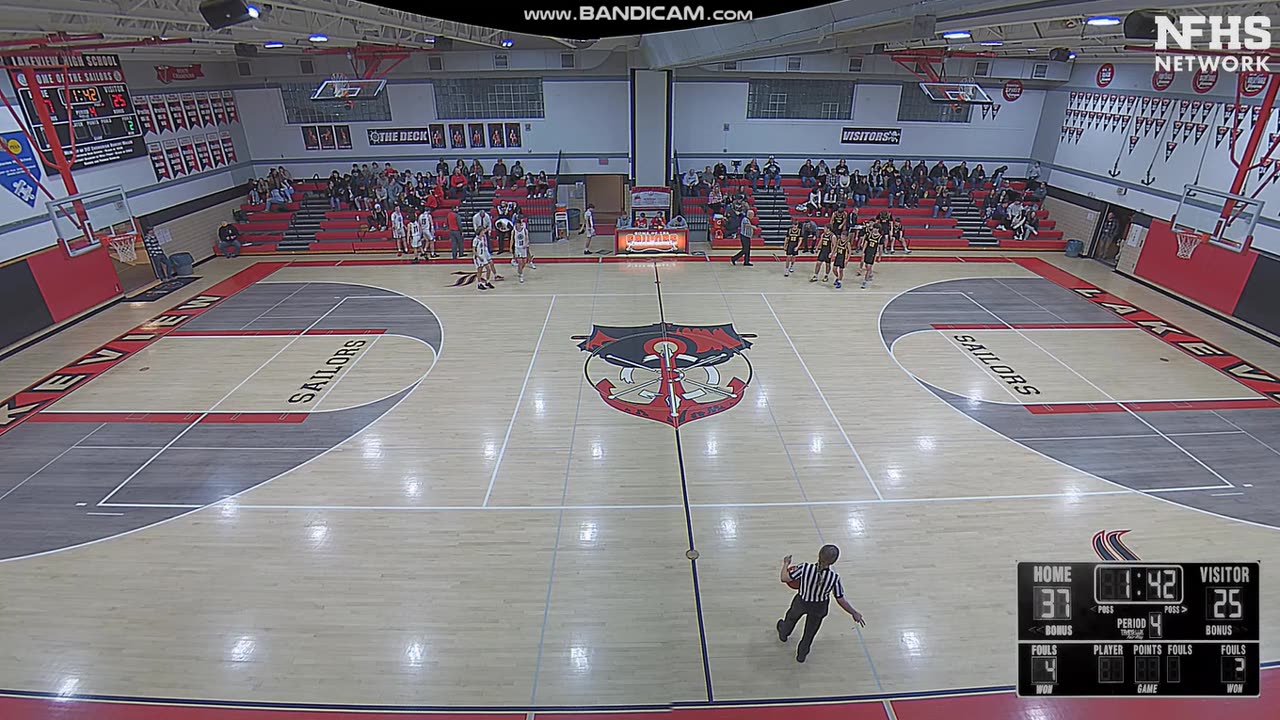 JANUARY 28 2025 HIGH SCHOOL BASKETBALL: LAKEVIEW VS KEYSTONE PART 7