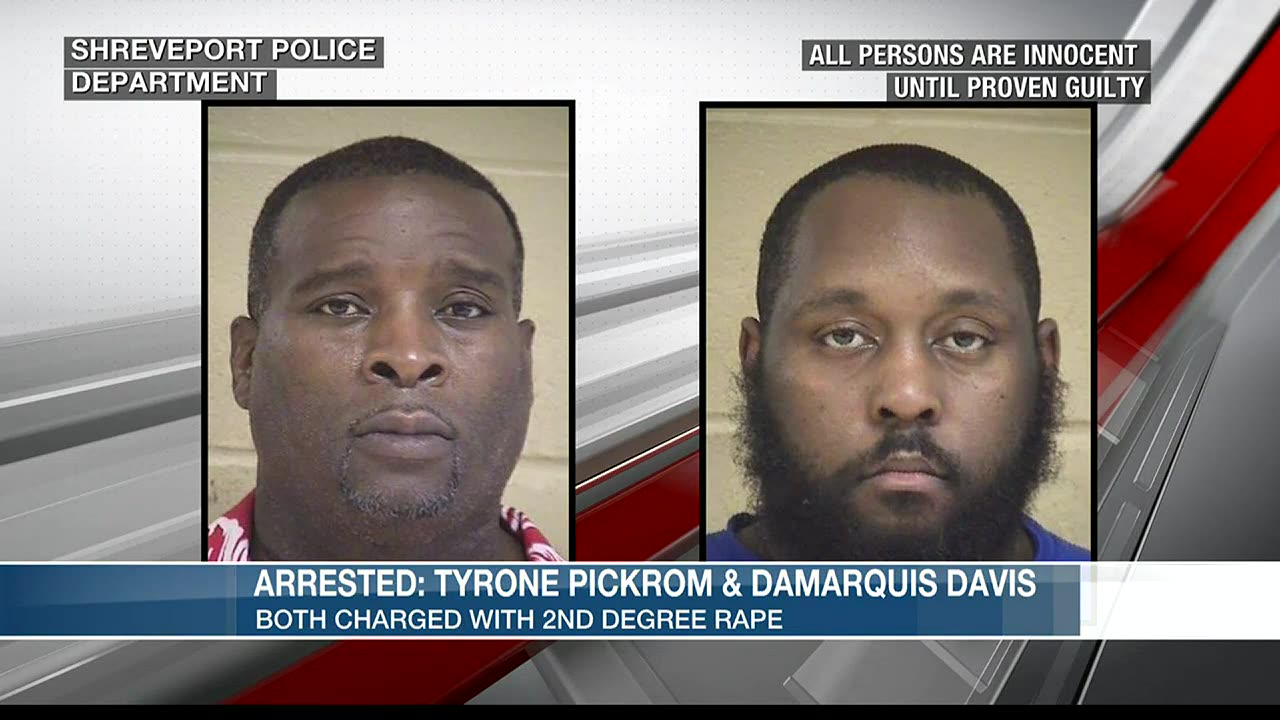 Two black men arrested for rape