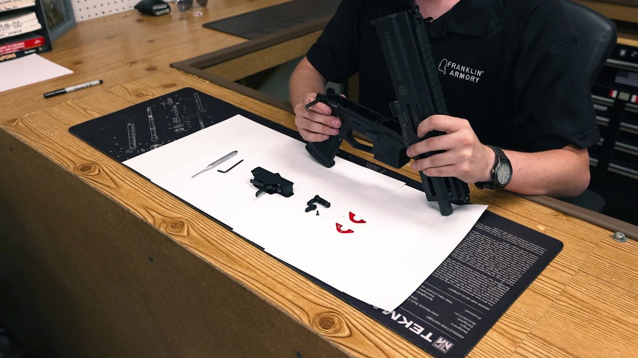 Franklin Armory® Binary Firing System® For Stribog SP9 (SP-S1) Installation Guide