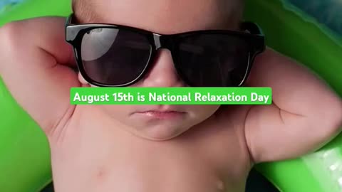 NATIONAL RELAXATION DAY