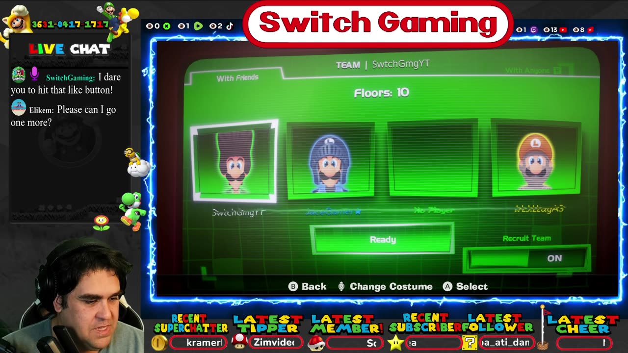 Luigi's Mansion 3 - Scarescraper *LIVE* (Nintendo Switch)