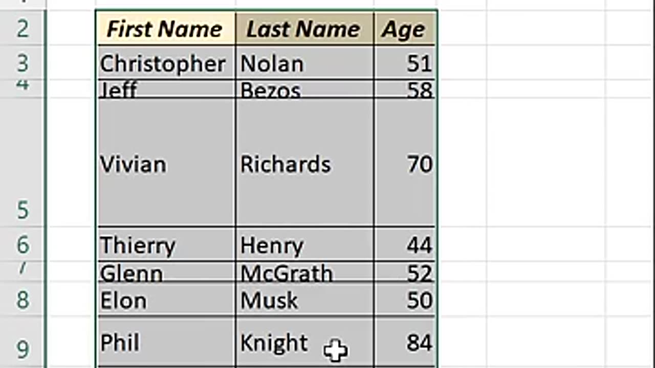 How to Auto Fill Rows and Columns in Excel | Quick Excel Trick