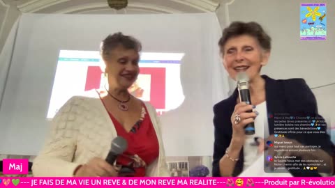 Chantal Bride 10.07.25 Je réalise mes rêves au coeur du coeur de ma réalité UE 2025