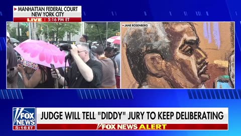 NEW： Jury in 'Diddy' trial told to keep deliberating after partial verdict