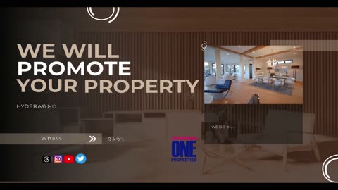 Free Property Promotion Hyderabad | We promote your property for Free | Hyderabad One Properties