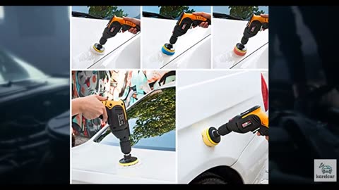 Car Foam Drill Polishing Pad Kit 22 PCS, 3 Inch Buffing Pads