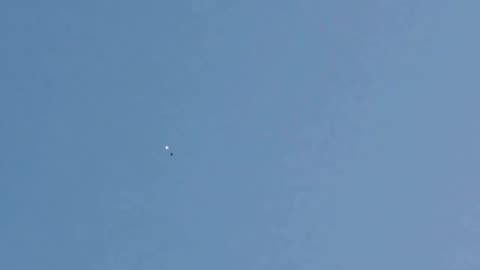 Iranian AD Shot Down a Jet: Israeli Pilot Parachutes After Ejecting