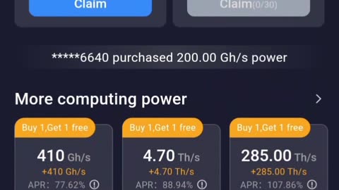 CryptoTab Cloud claim