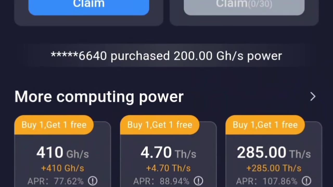 CryptoTab Cloud claim