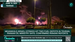 Disturbing Haifa Moment New Wave of IRAN's Hypersonic Fattah-1 Missiles Destroy Haifa Oil Refinery