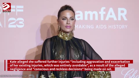 Kate Beckinsale sues Canary Black producers for negligence