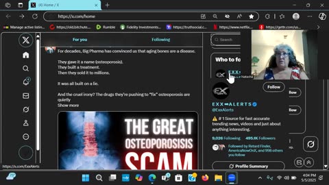Osteoporosis High Blood Pressure = Big Pharma Lies