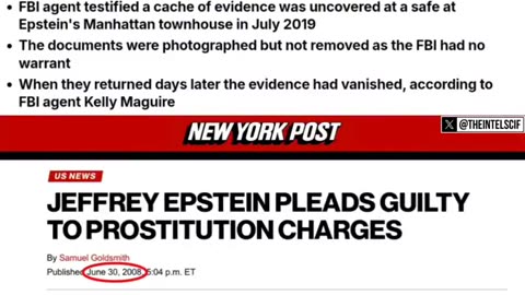 DID THE FBI STAGE A BURGLARY OF THE EPSTEIN TAPES FROM THE NY MASION