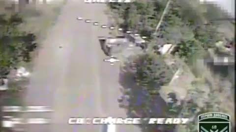 Ukrainians Shut Down Main Road into Pokrovsk, Lighting Up Anything That Moves