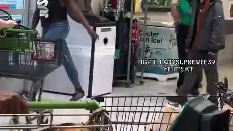 Woman urinates on the floor of a Publix After caught stealing steaks