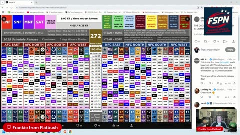 LIVE! NFL Schedule Release Watchalong! | Which Teams Will Be Beating the Jets on Which Dates?