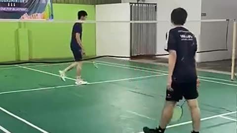 Trickshot or Deception Shot #trickshots #deception #badminton #badmintonina #badmintonindonesia
