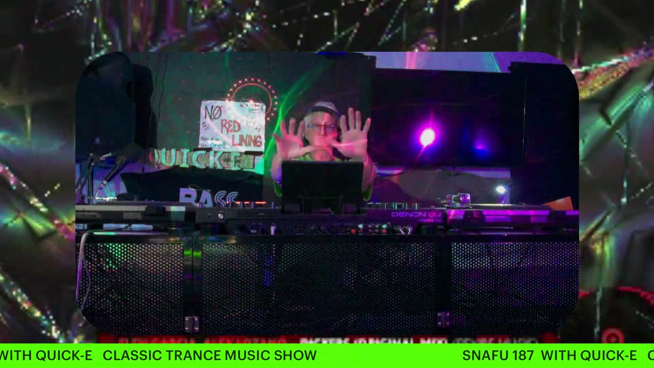 SNAFU 187 WITH QUICK-E CLASSIC TRANCE MUSIC SHOW