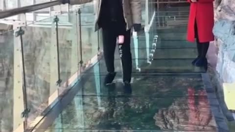 Fear of Heights on the Zhangjiajie Glass Bridge