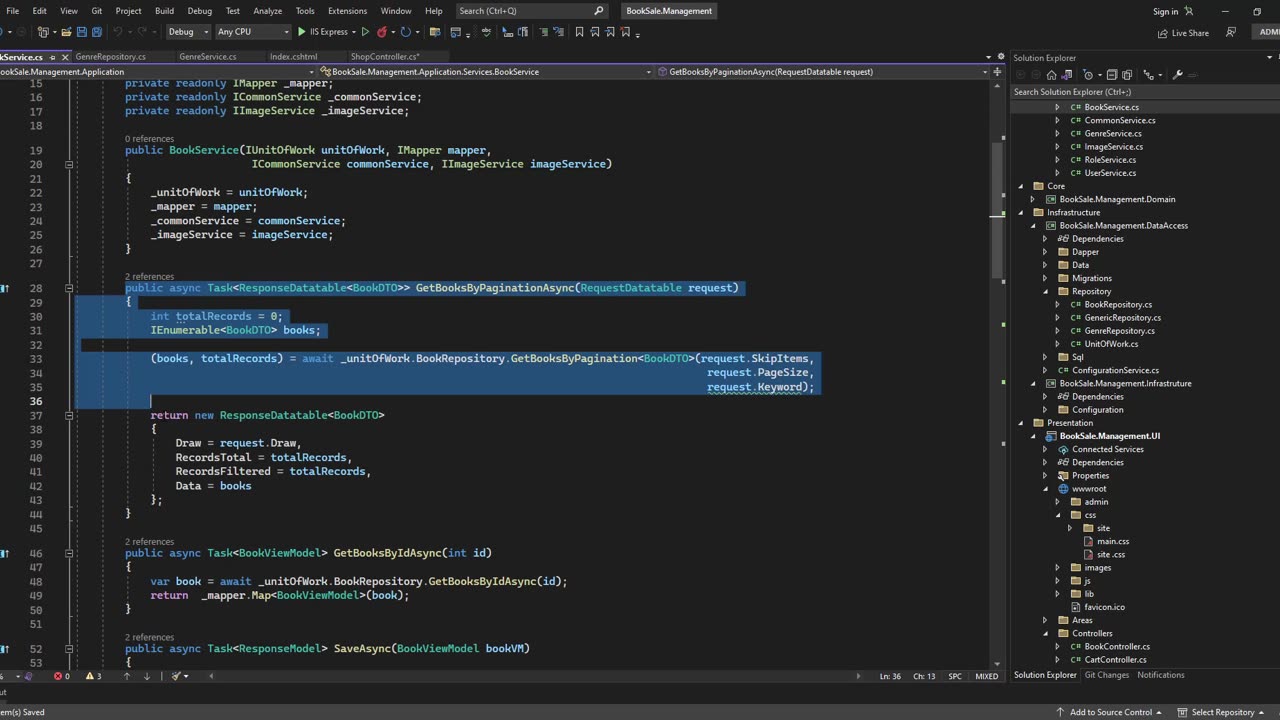 ASPNet MVC Ep45 - Loading List Book For Front-end