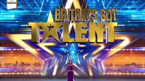 8 years old Binita a Gorkha girl from Assam northeast India on the BGT stage