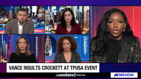 Unhinged Jasmine Crockett responds to JD Vance’s remarks at TPUSA: