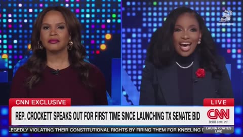 Jasmine Crockett Trashes Trump Supporters, Says She Doesn't Need Them to Win Texas Senate Race