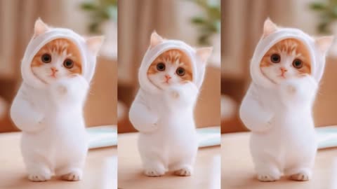 cat dancing video