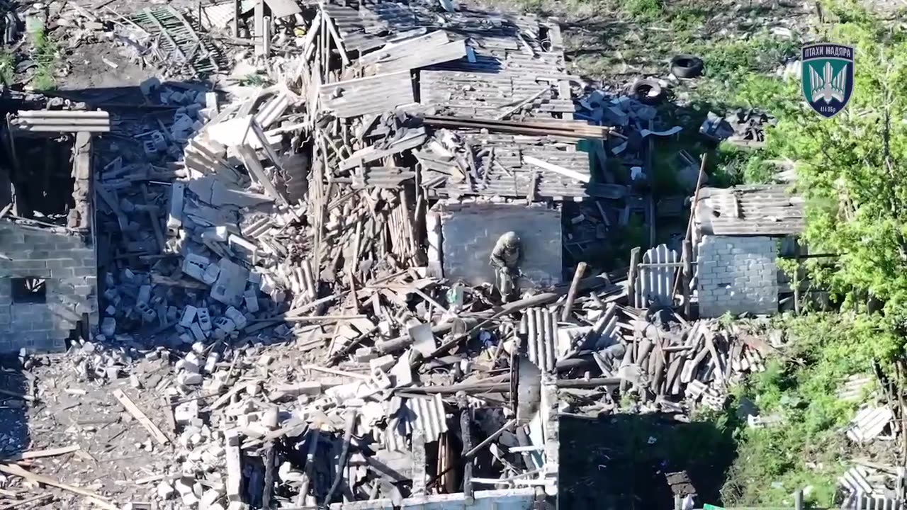 Russian Soldier Squares Off Against Ukrainian Drone