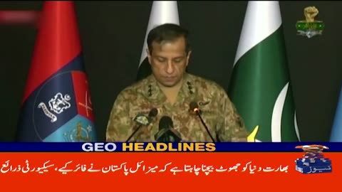 Pakistan_s missile attack_ India devastated _ Headlines Geo News 6 AM (10th May 2025)